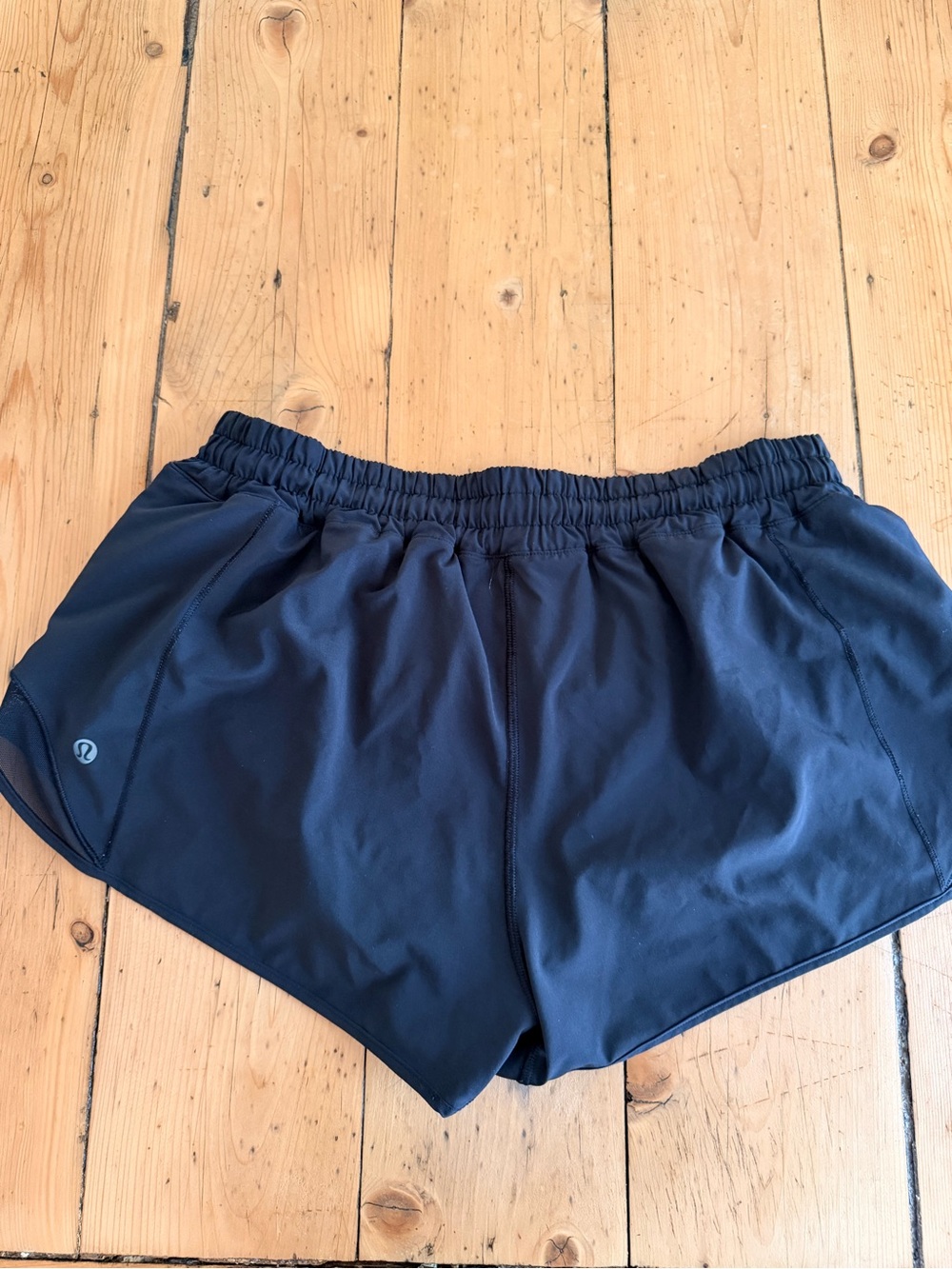 lululemon athletica Women's Black Running Shorts